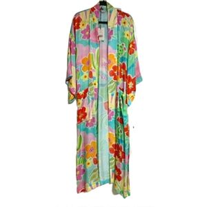 New SPELL by GYPSY Margi Hour Maxi Robe in Tutti Fruiti size M/L